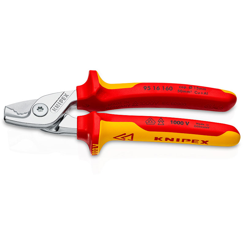Ножиці для різання кабелю StepCut KNIPEX 95 16 160 - KNIPEX